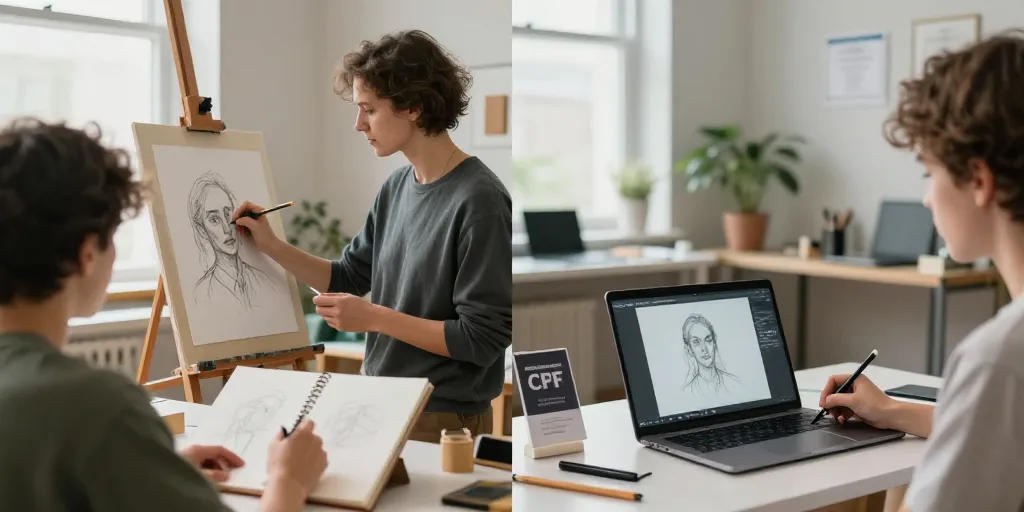 formation dessinateur illustrateur cpf