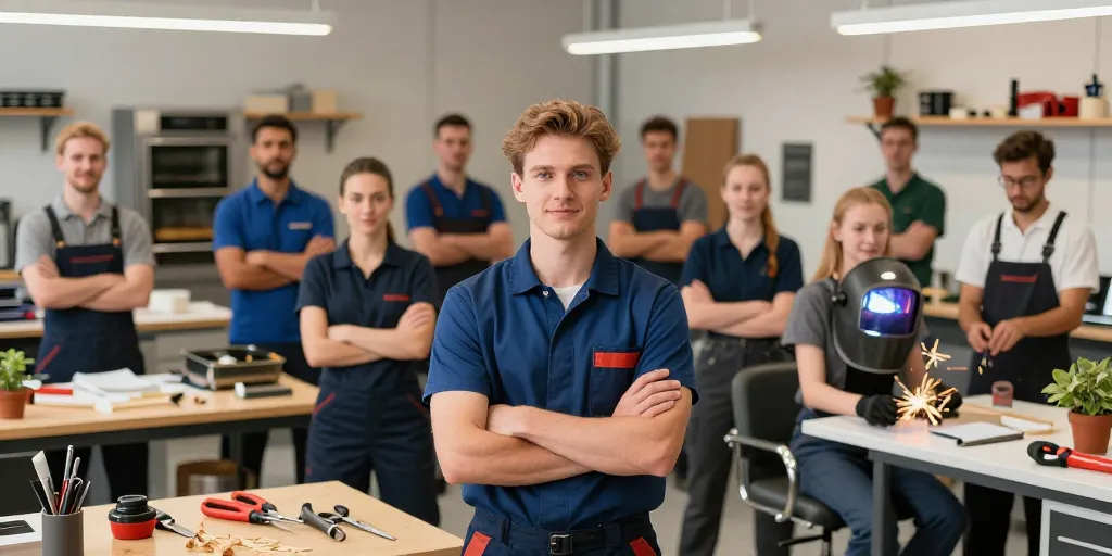metier avec un cap